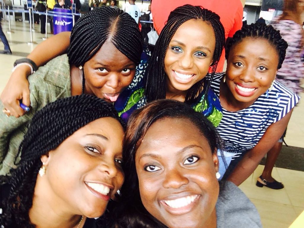 With some of the beautiful MWF Nigeria ladies
