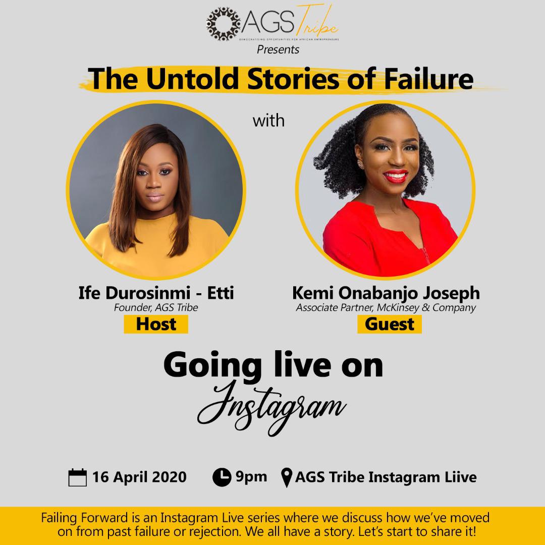 Untold stories of Failure - kemi onabanjo